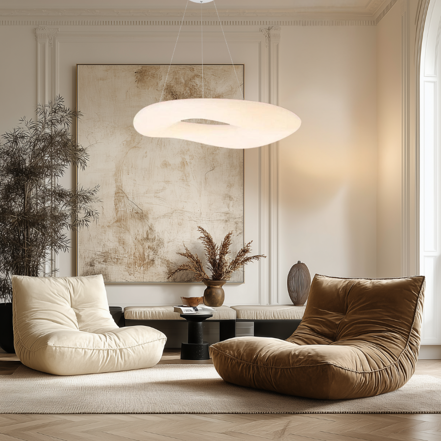 Freyza - EchoStone | Elegant Nature-Inspired Kitchen Pendant Lighting Fixture
