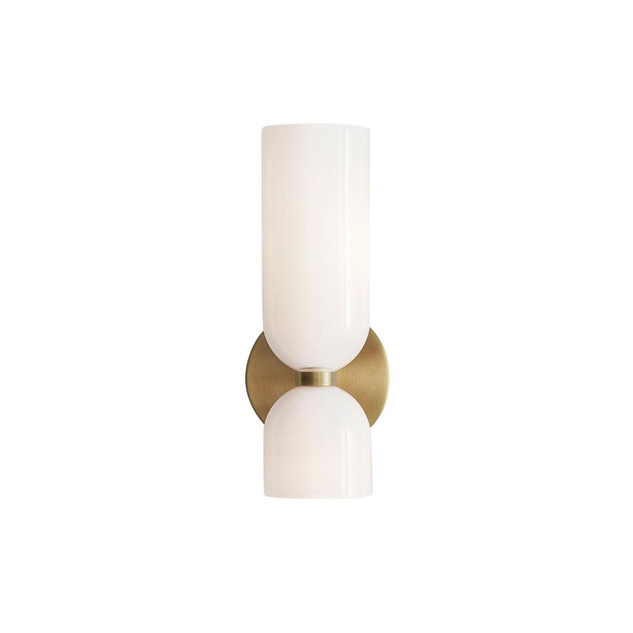 Freyza | Chime Brass Glass Brass Glass Wall Light – Bedroom Hallway