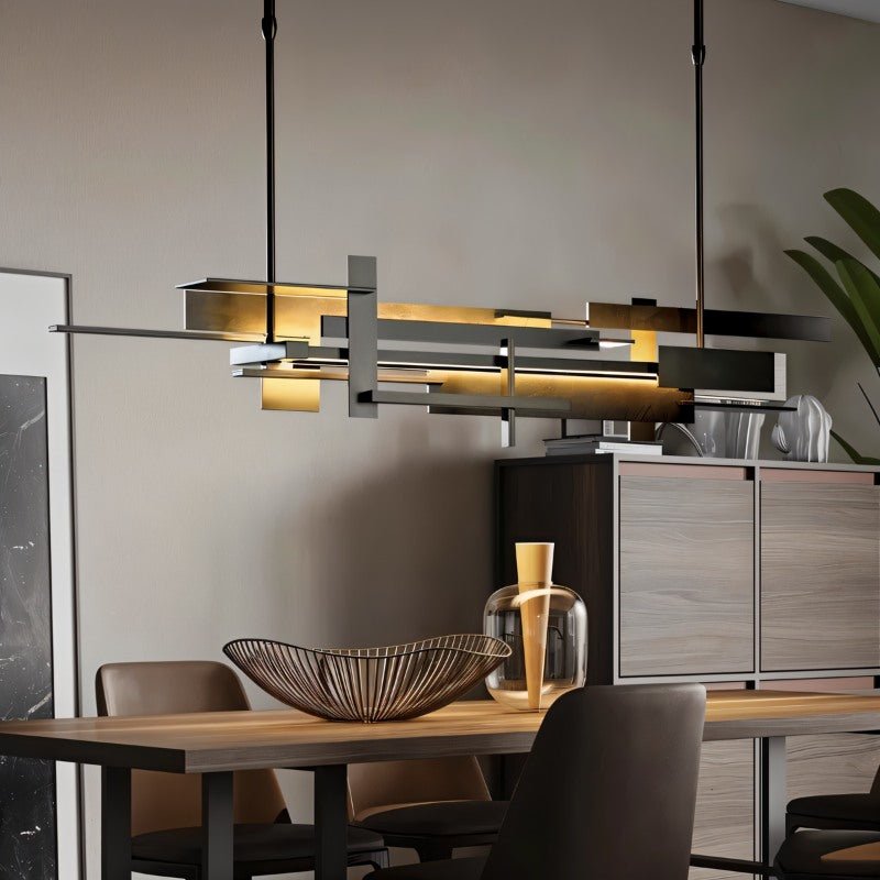 Freyza - Eithne | Modern Abstract Iron LED Chandelier Light Fixture