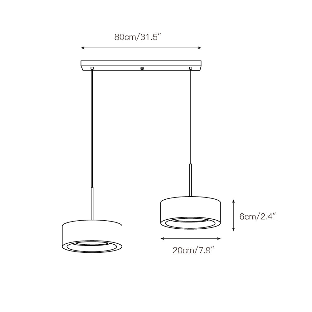 Freyza | Glide Marble Pendant Marble Pendant Light – Kitchen Dining Room