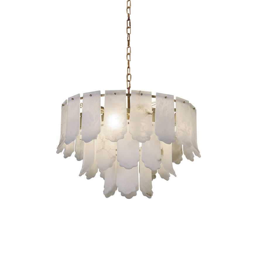 Freyza | Hue Postmodern Luxury Brass Chandelier – Modern Dining Room Living Room