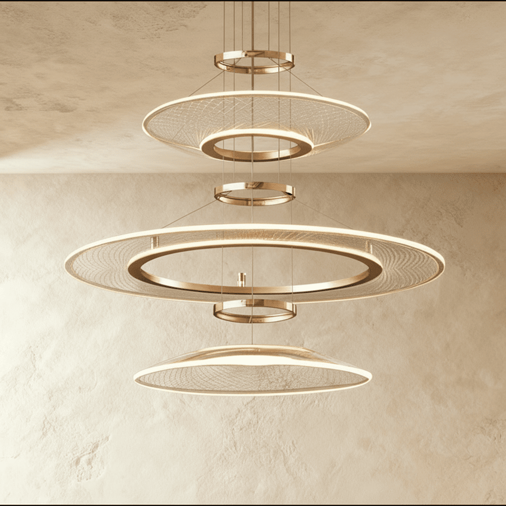 Freyza - Eleanora | Elegant Modern Aluminum Geometric Chandelier