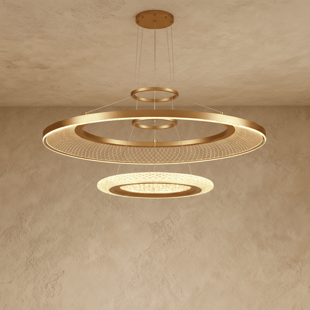 Freyza - Eleanora | Elegant Modern Aluminum Geometric Chandelier