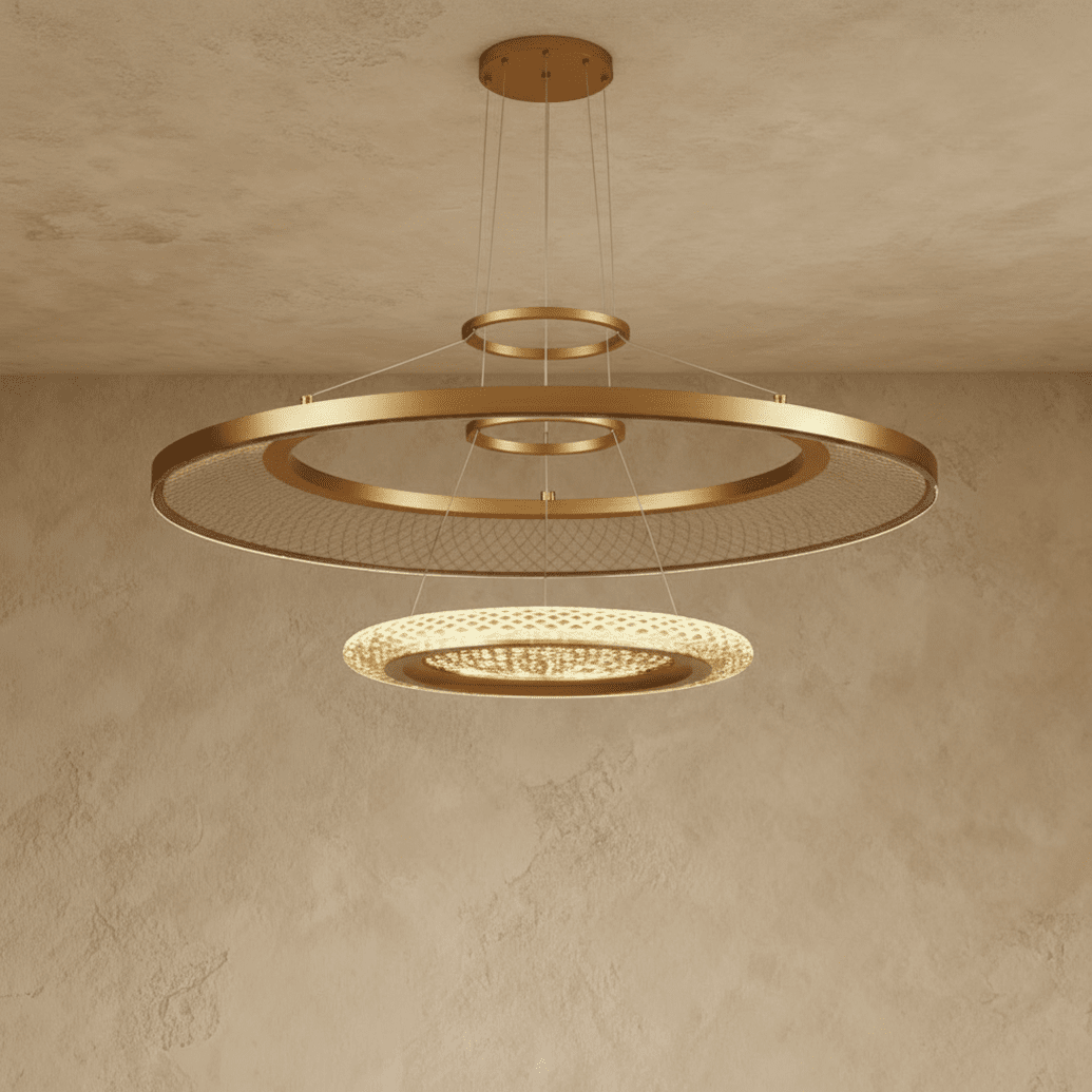 Freyza - Eleanora | Elegant Modern Aluminum Geometric Chandelier