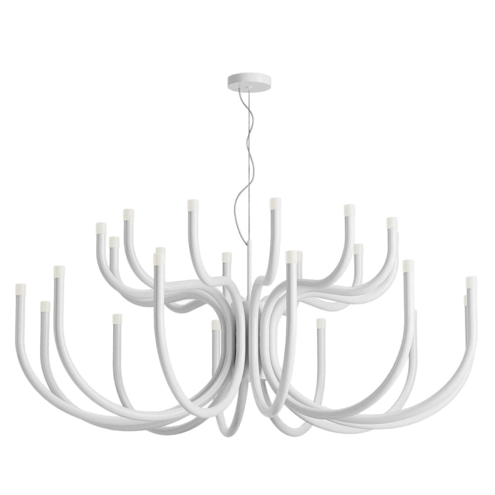 Freyza - Elegant Brass Chandelier Light with Integrated LED & Customizable Design for Sophisticated Indoor Spaces