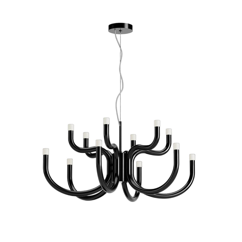 Freyza - Elegant Brass Chandelier Light with Integrated LED & Customizable Design for Sophisticated Indoor Spaces