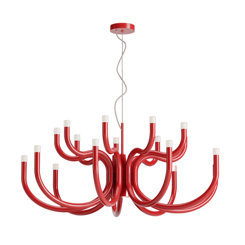 Freyza - Elegant Brass Chandelier Light with Integrated LED & Customizable Design for Sophisticated Indoor Spaces