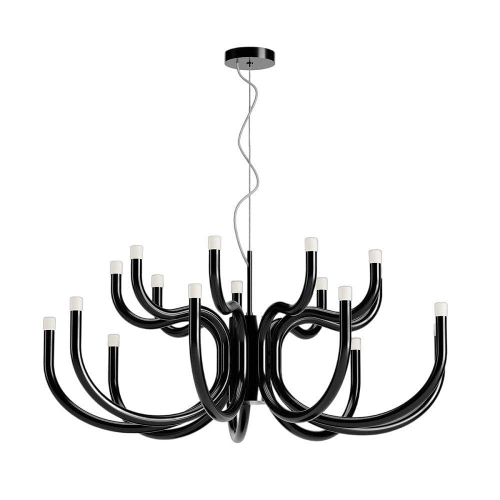 Freyza - Elegant Brass Chandelier Light with Integrated LED & Customizable Design for Sophisticated Indoor Spaces