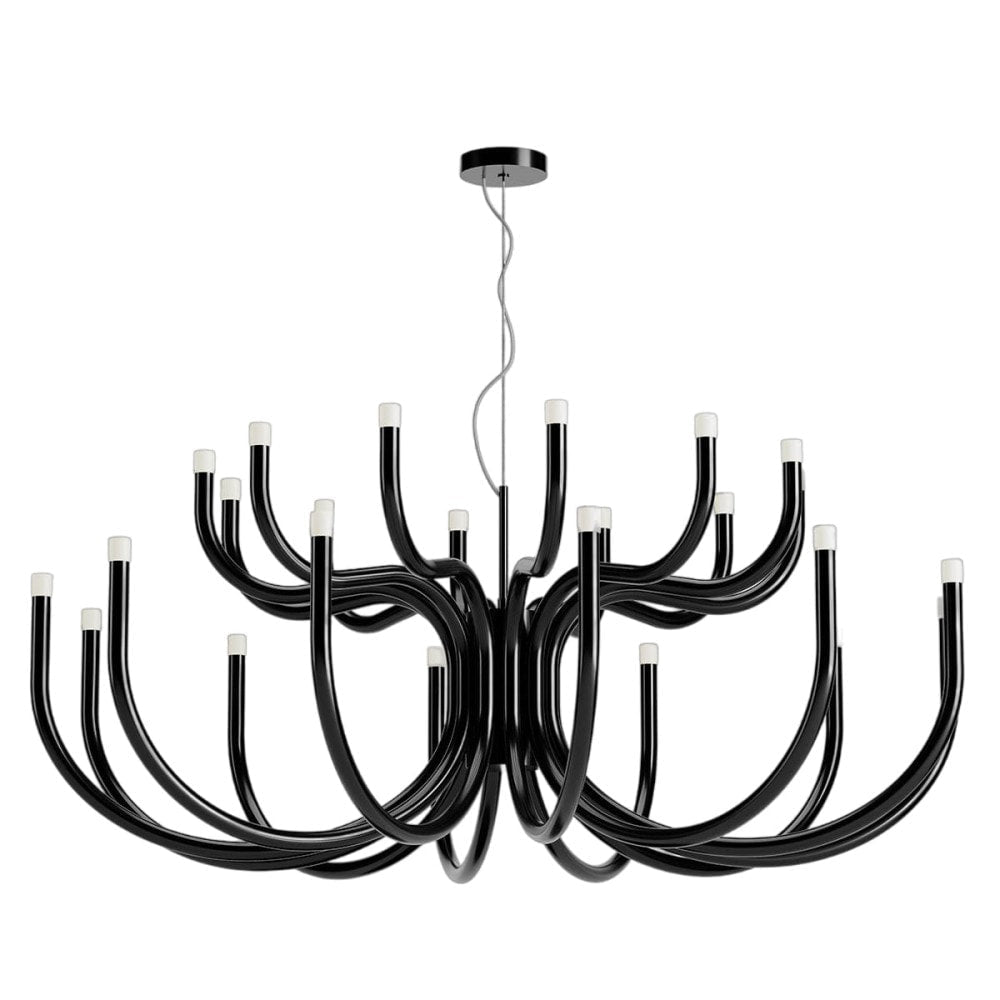 Freyza - Elegant Brass Chandelier Light with Integrated LED & Customizable Design for Sophisticated Indoor Spaces