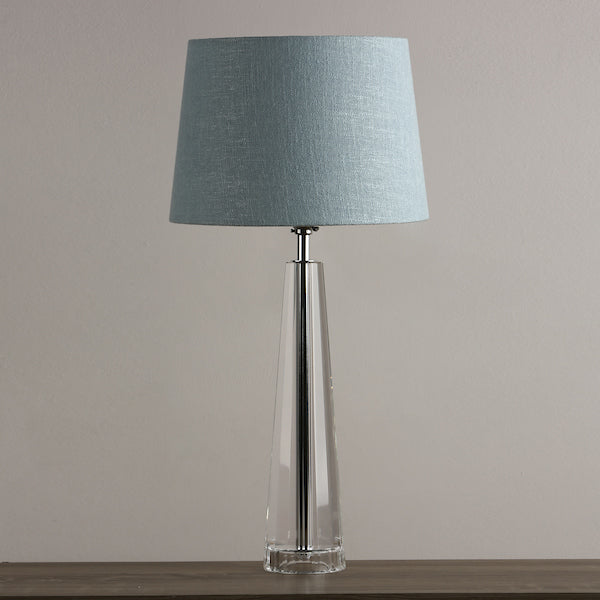 Luminara | Elegant Hand-Cut Crystal Obelisk Table Lamp Design 1