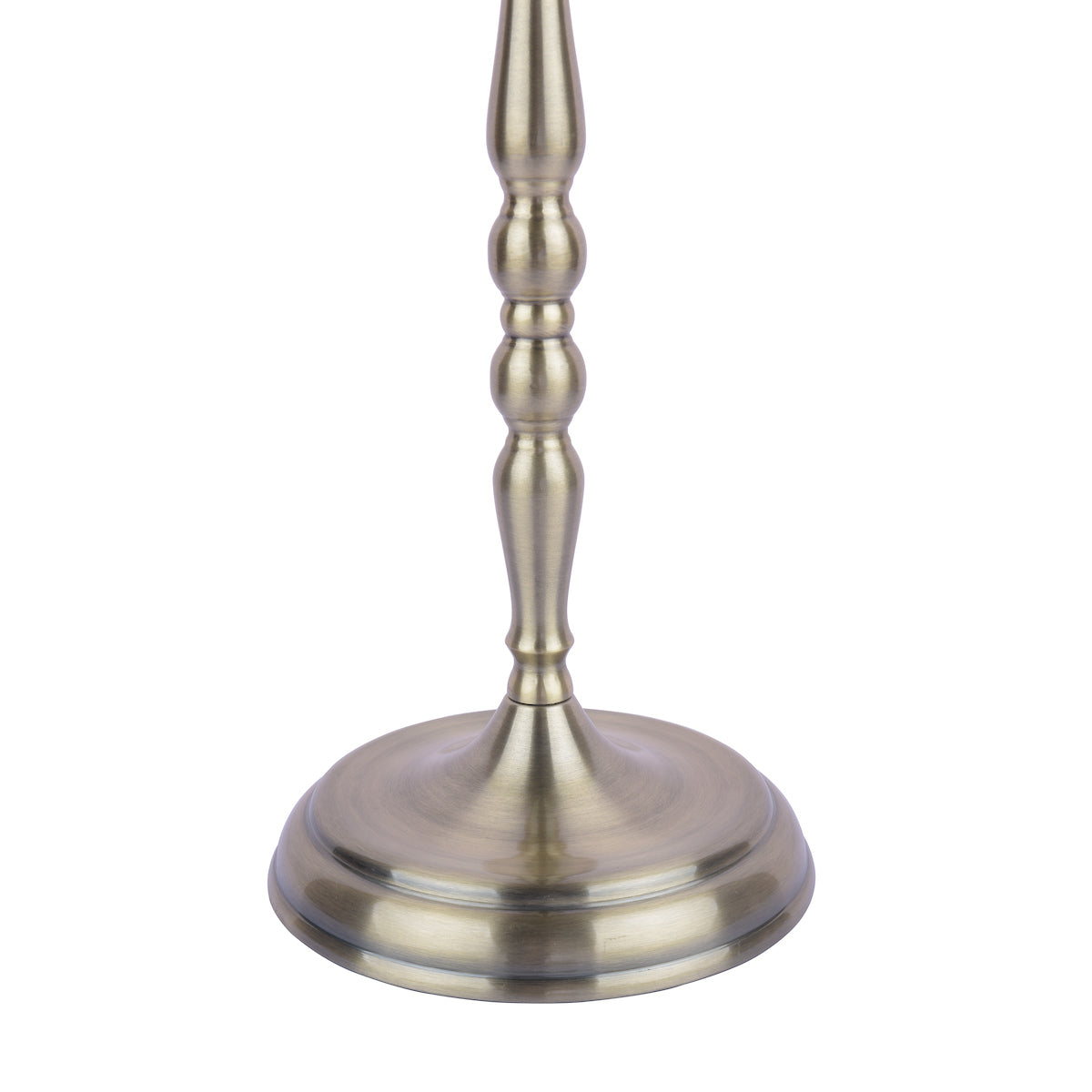 BrassElegance | Classic Timeless Floor Lamp Base with Customizable Shade 4