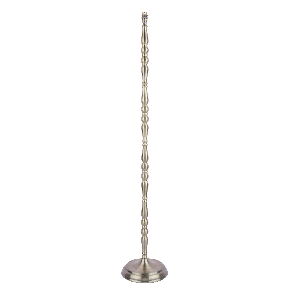 BrassElegance | Classic Timeless Floor Lamp Base with Customizable Shade 6