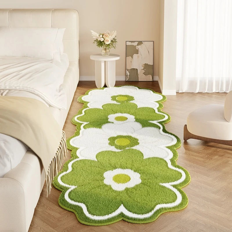 Elegant Floral Area Rug with Non-Slip Backing | Soft Plush Carpet for Living Room and Bedroom 12