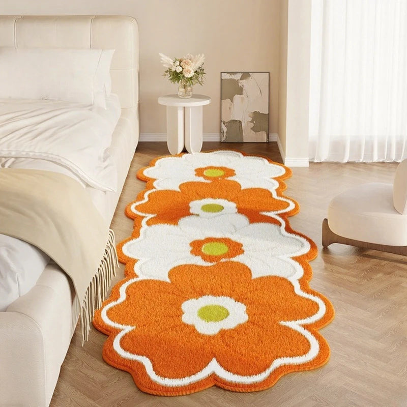 Elegant Floral Area Rug with Non-Slip Backing | Soft Plush Carpet for Living Room and Bedroom 2