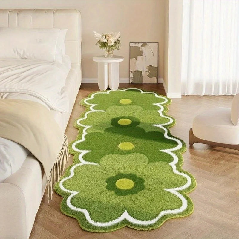 Elegant Floral Area Rug with Non-Slip Backing | Soft Plush Carpet for Living Room and Bedroom 6