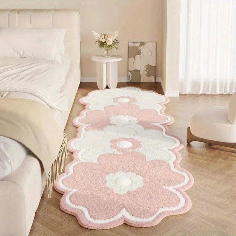 Elegant Floral Area Rug with Non-Slip Backing | Soft Plush Carpet for Living Room and Bedroom 9