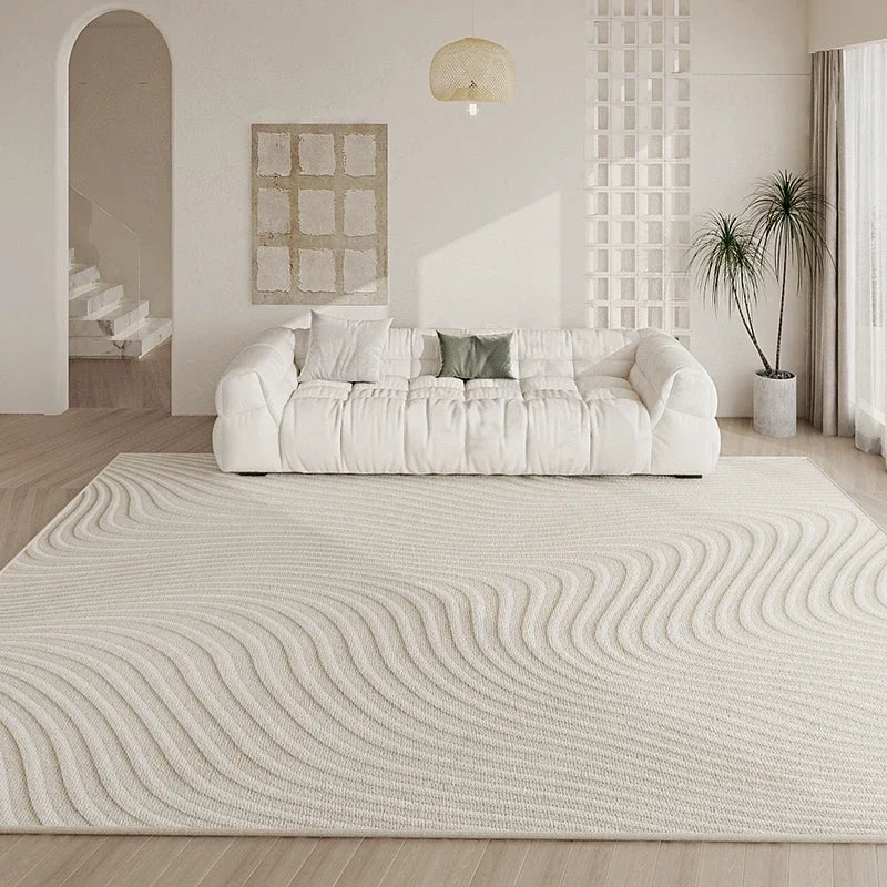 Elegant Home Collection | Thickened Washable Area Rug with Non-Slip Design | Soft Comfort for Living Room Decor 0