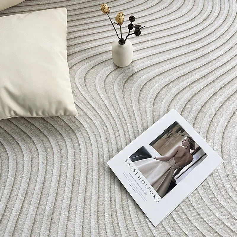 Elegant Home Collection | Thickened Washable Area Rug with Non-Slip Design | Soft Comfort for Living Room Decor 4