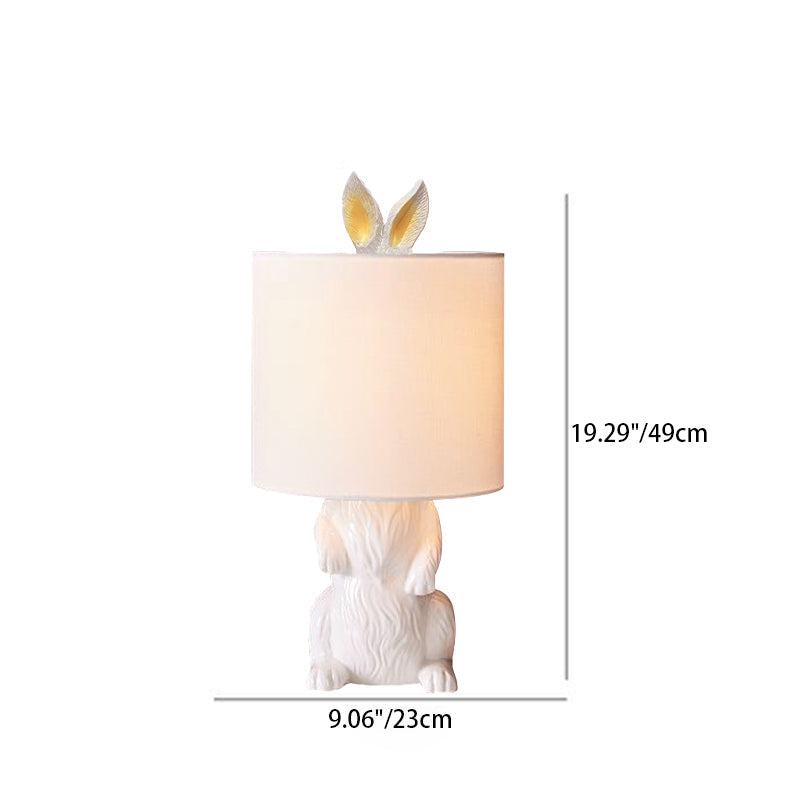 Elegant Minimalist Table Lamp with Unique Rabbit Design | Stylish Bedside Lamp for Modern Spaces 3