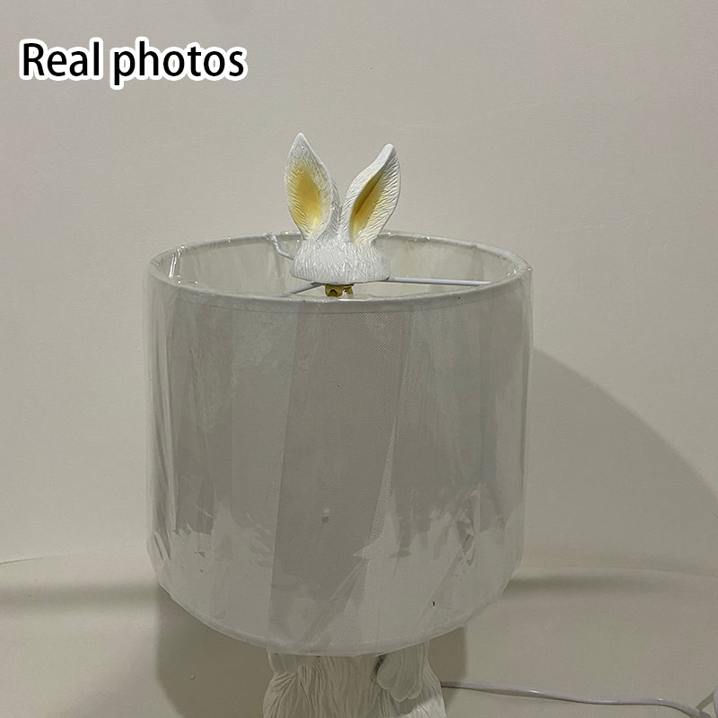 Elegant Minimalist Table Lamp with Unique Rabbit Design | Stylish Bedside Lamp for Modern Spaces 5
