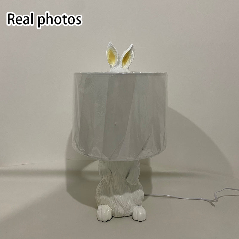 Elegant Minimalist Table Lamp with Unique Rabbit Design | Stylish Bedside Lamp for Modern Spaces 6