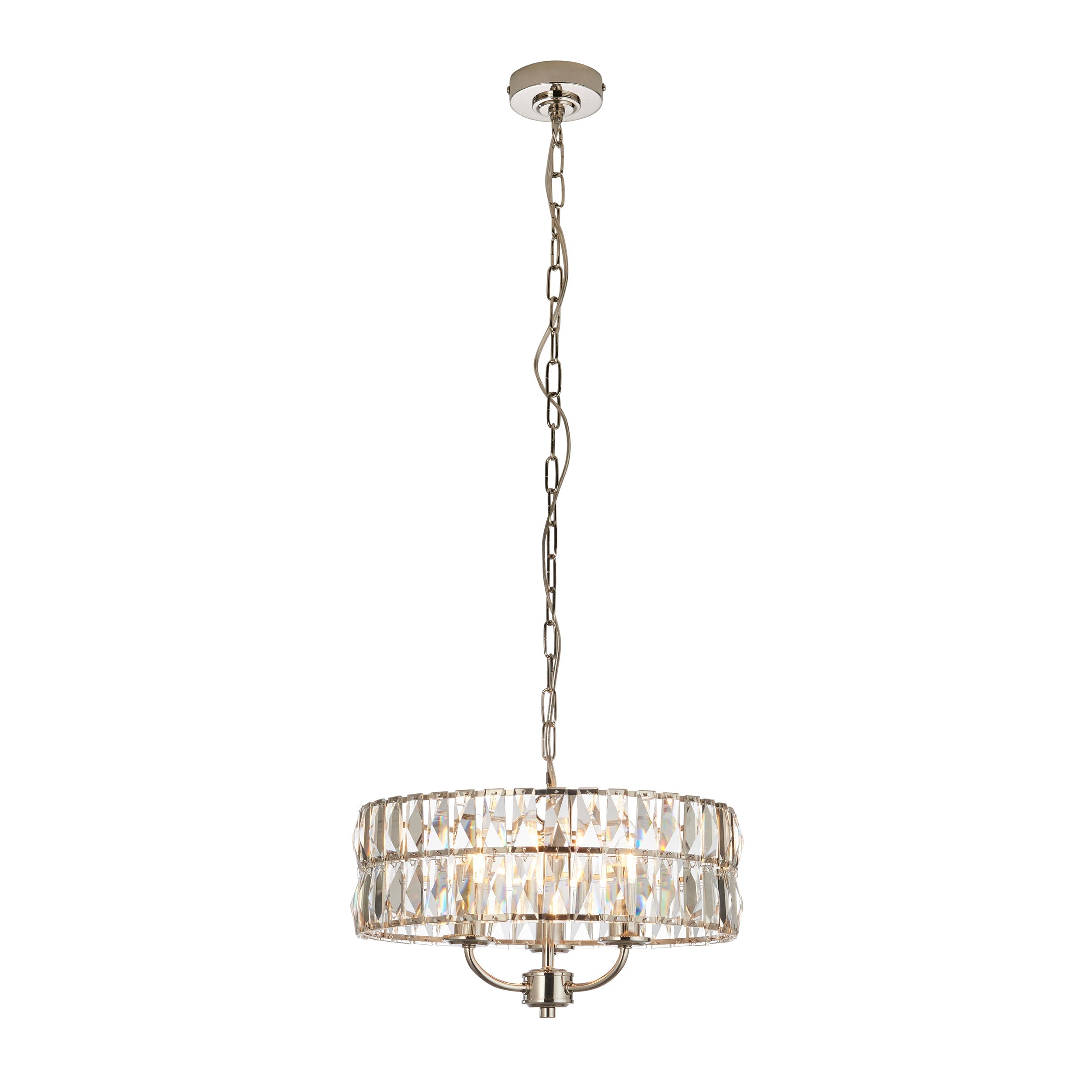 Elegant Modern Chandelier Light with Adjustable Height & Glass Shades | Perfect Illumination for Dining Rooms 7