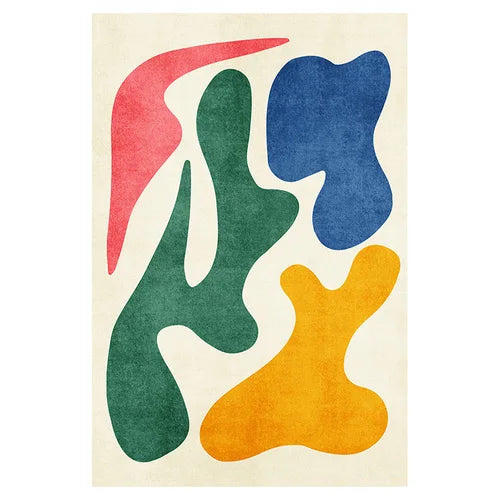 Elegant Plush Area Rug | Soft Abstract Design for Cozy Living Rooms | Custom Sizes Available for Ultimate Comfort 7