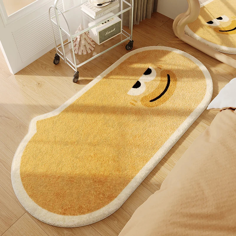 Elegant Plush Area Rug | Soft Washable Design for Easy Care & Custom Sizes in Living Room 0
