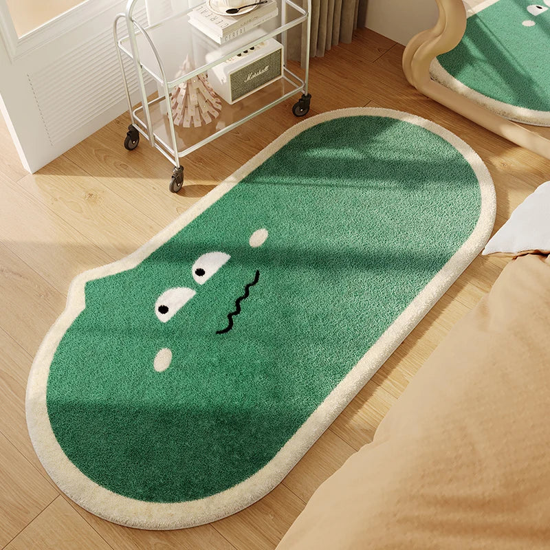 Elegant Plush Area Rug | Soft Washable Design for Easy Care & Custom Sizes in Living Room 11