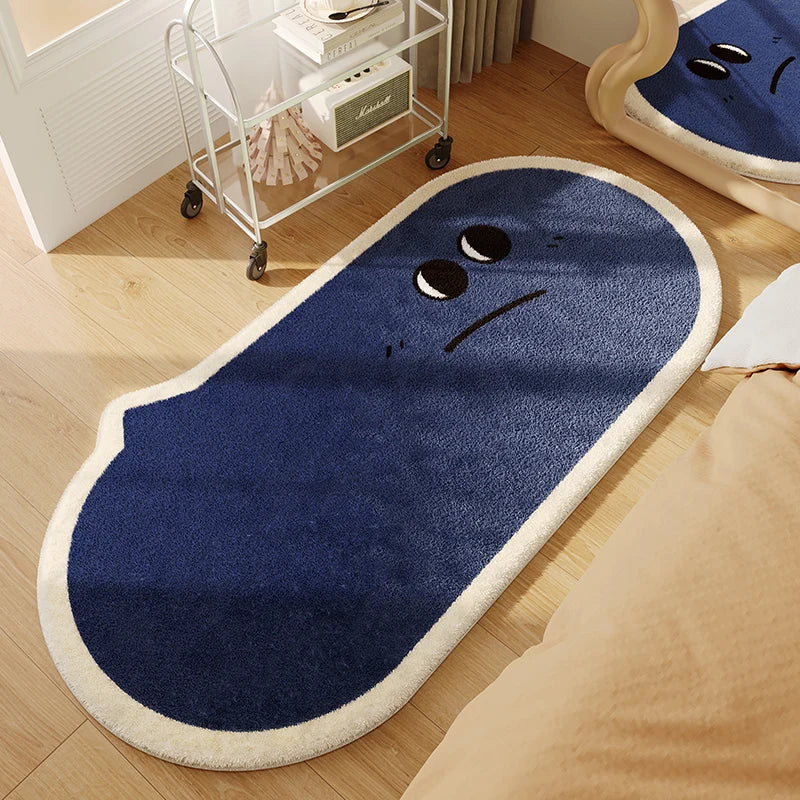 Elegant Plush Area Rug | Soft Washable Design for Easy Care & Custom Sizes in Living Room 15