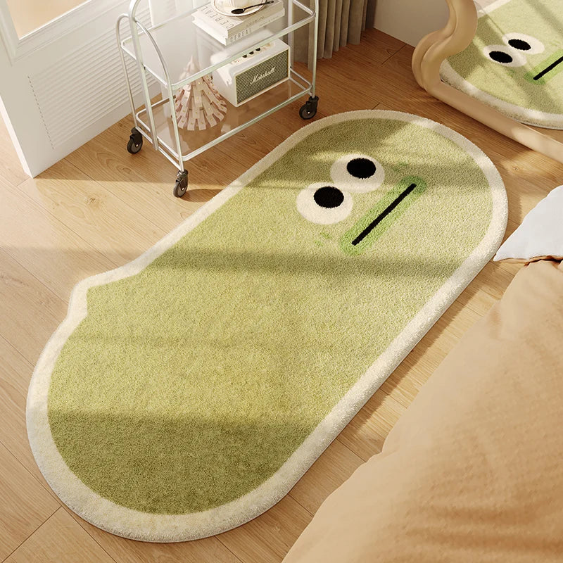 Elegant Plush Area Rug | Soft Washable Design for Easy Care & Custom Sizes in Living Room 16