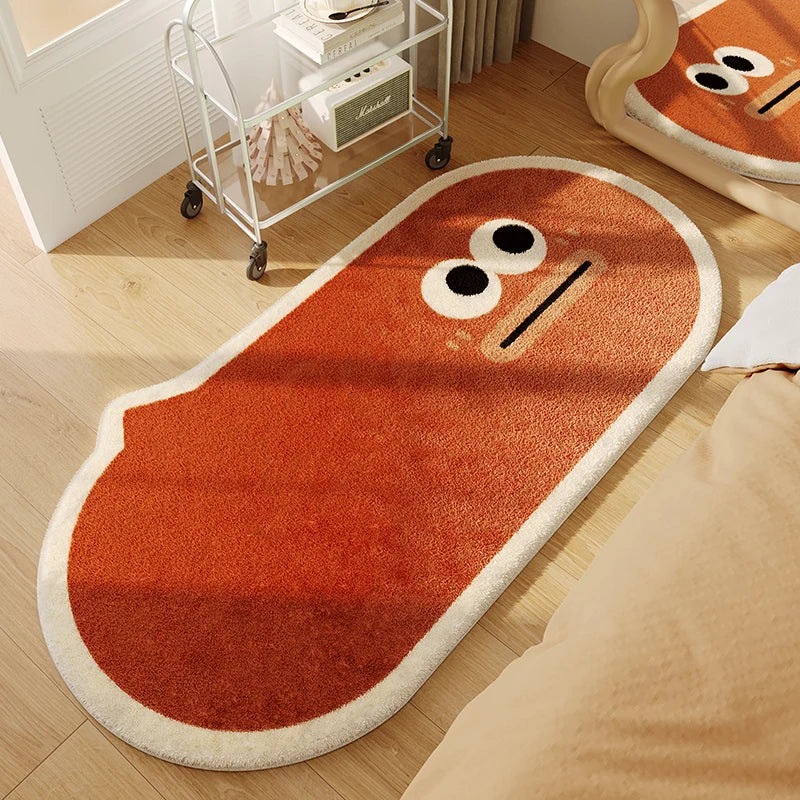 Elegant Plush Area Rug | Soft Washable Design for Easy Care & Custom Sizes in Living Room 2