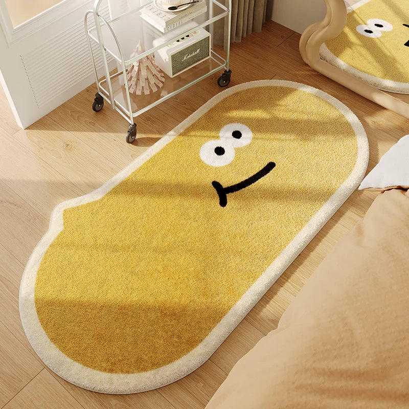 Elegant Plush Area Rug | Soft Washable Design for Easy Care & Custom Sizes in Living Room 21