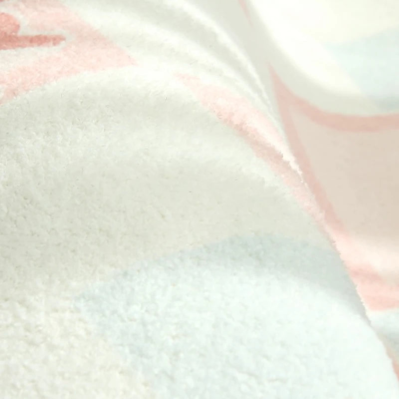 Elegant Plush Area Rug | Soft Washable Design for Easy Care & Custom Sizes in Living Room 4