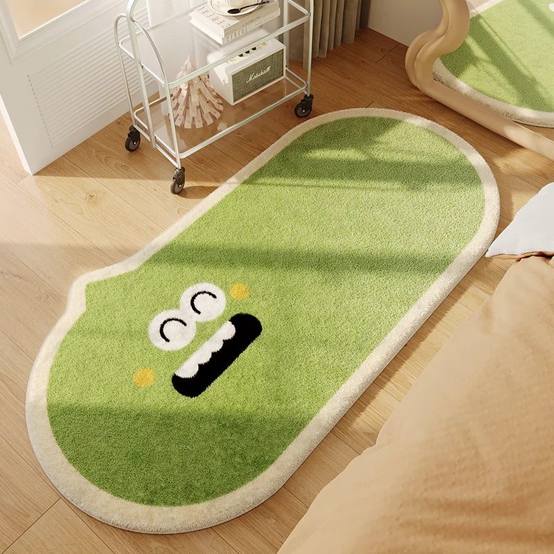 Elegant Plush Area Rug | Soft Washable Design for Easy Care & Custom Sizes in Living Room 9
