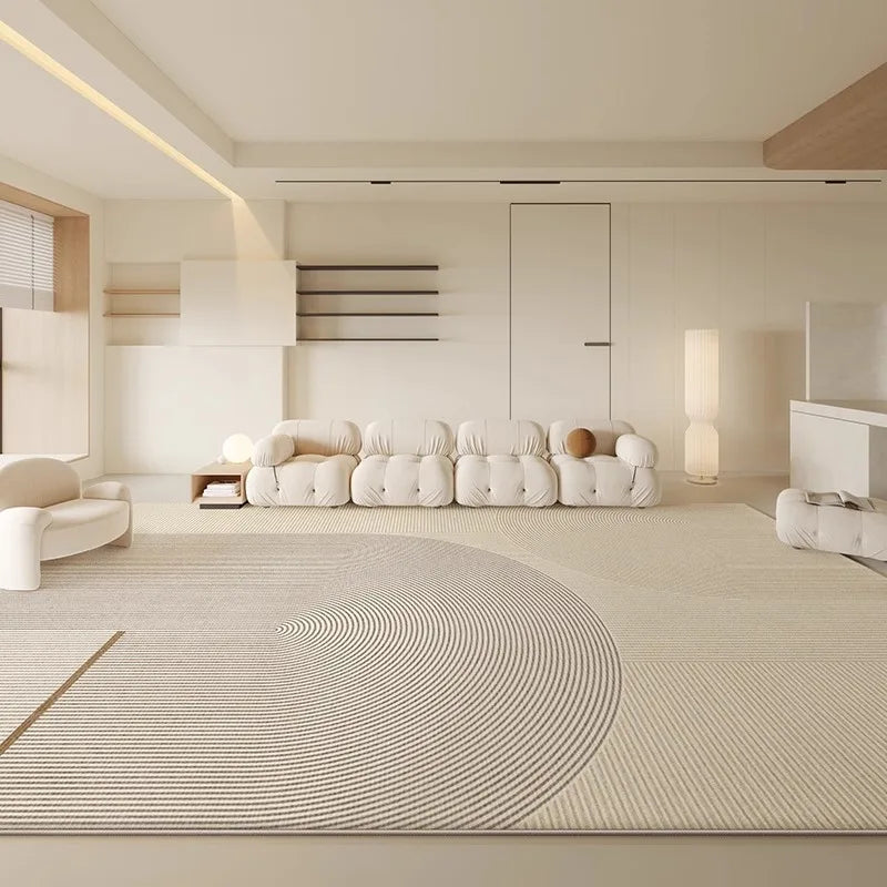 Elegant Plush Area Rug | Thick Anti-Slip Carpet for Living Room & Bedroom 0