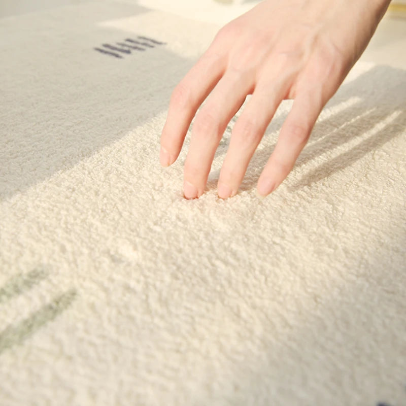 Elegant Plush Area Rug | Thick Anti-Slip Carpet for Living Room & Bedroom 4
