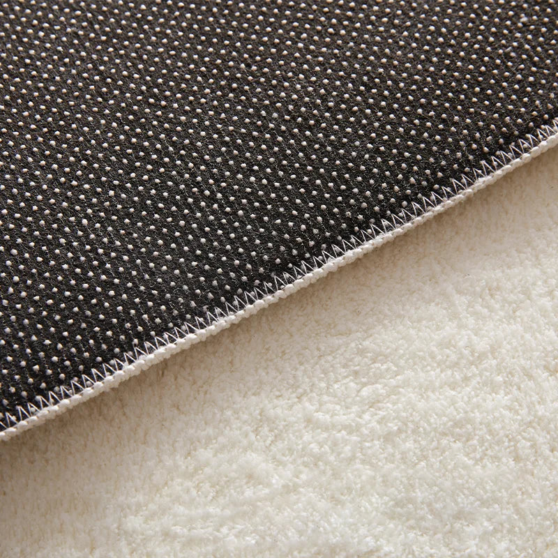 Elegant Plush Area Rug | Washable Irregular Shape Carpet for Luxurious Living Spaces 3