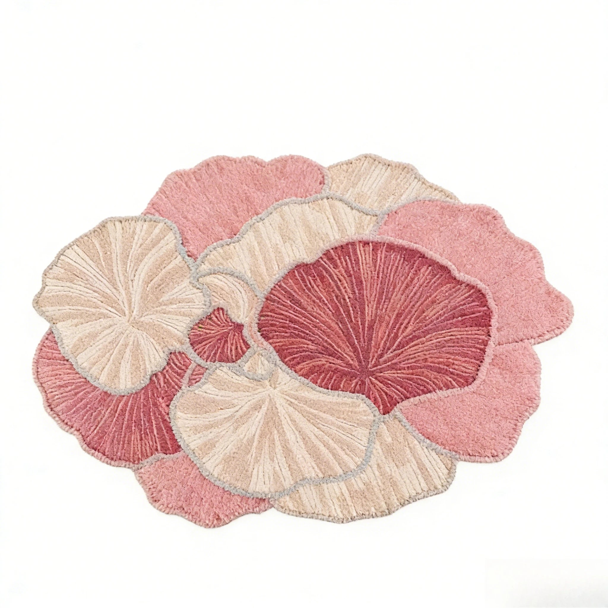 Elegant Plush Area Rug | Washable Irregular Shape Carpet for Luxurious Living Spaces 7