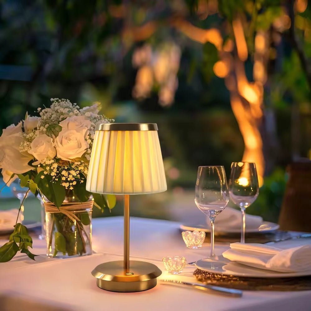 Elegant Table Lamp | Dimmable LED with USB-C Charging | Stylish Lighting for Cozy Ambiance 3