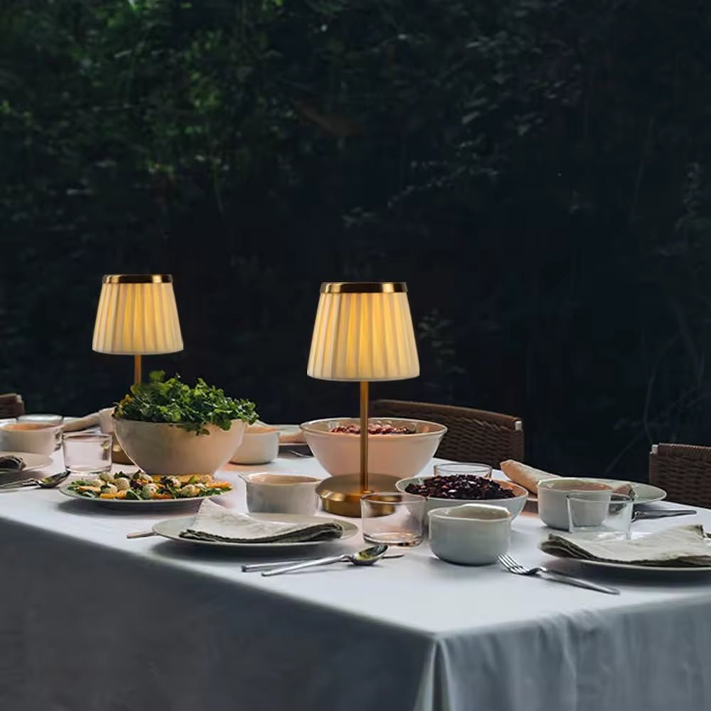 Elegant Table Lamp | Dimmable LED with USB-C Charging | Stylish Lighting for Cozy Ambiance 4