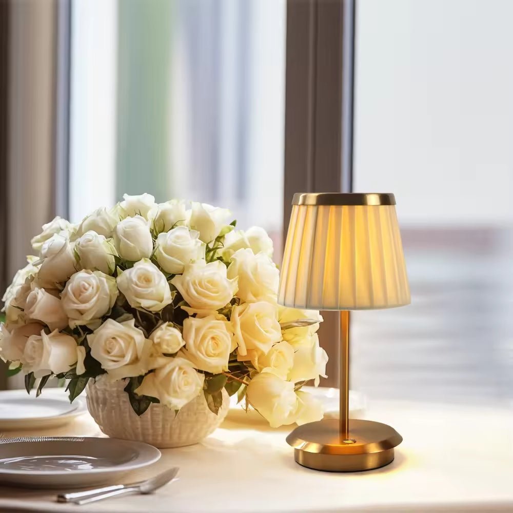 Elegant Table Lamp | Dimmable LED with USB-C Charging | Stylish Lighting for Cozy Ambiance 5