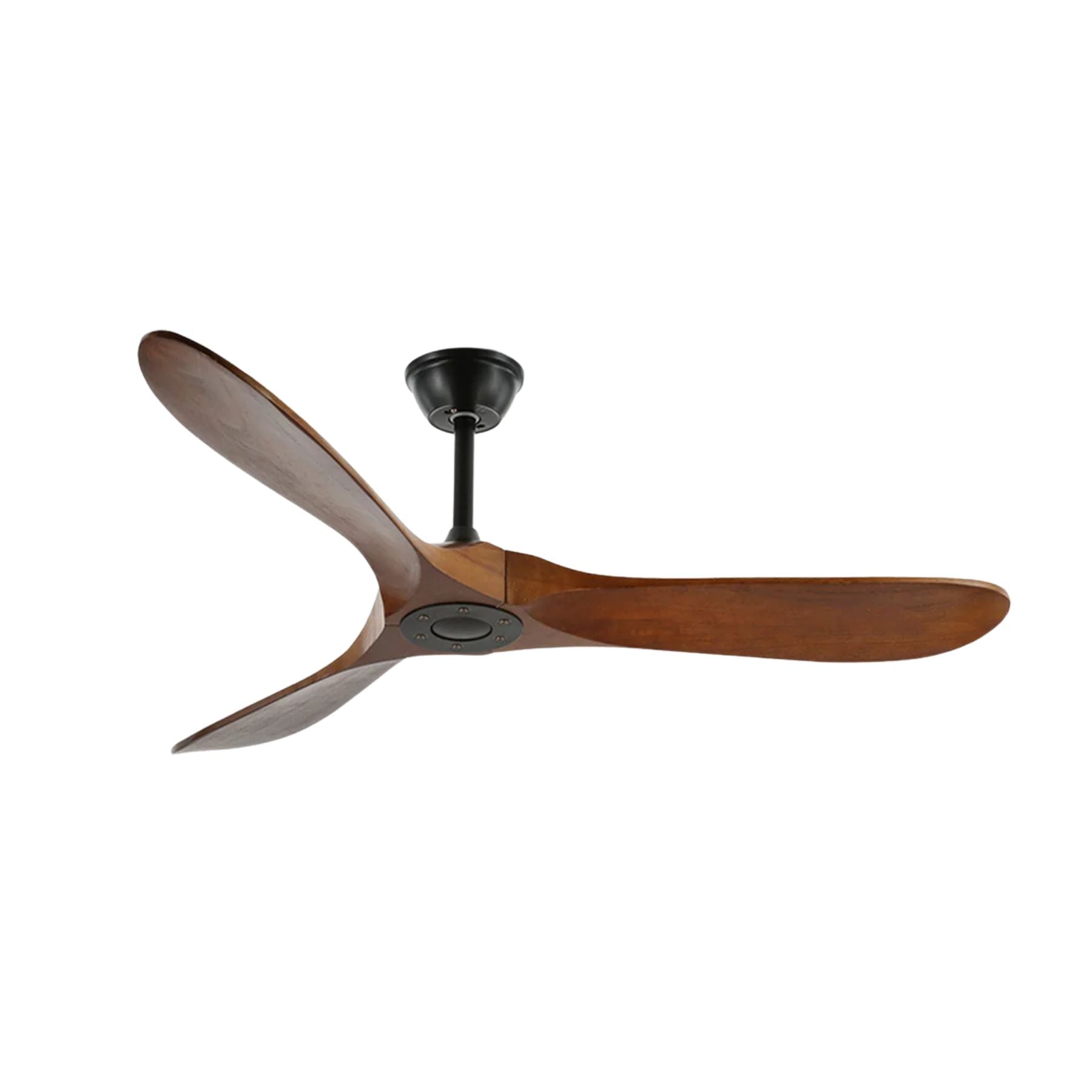 Elegant Wooden Ceiling Fan with Remote Control | Modern Design for Bedroom Comfort 1