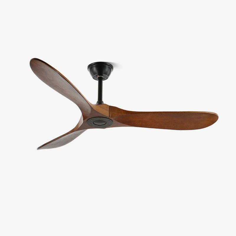 Freyza - Elegant Wooden Ceiling Fan with Remote Control | Modern Design for Bedroom Comfort in a styled room
