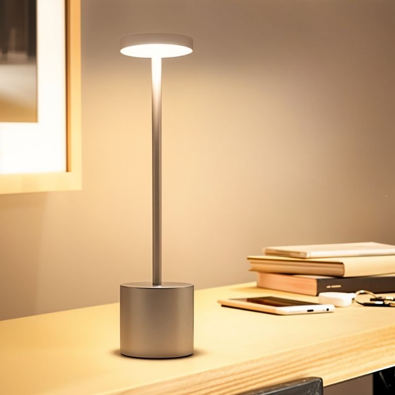 ElenaGlow | Stylish Cordless Rechargeable Table Lamp with Adjustable Lighting 8
