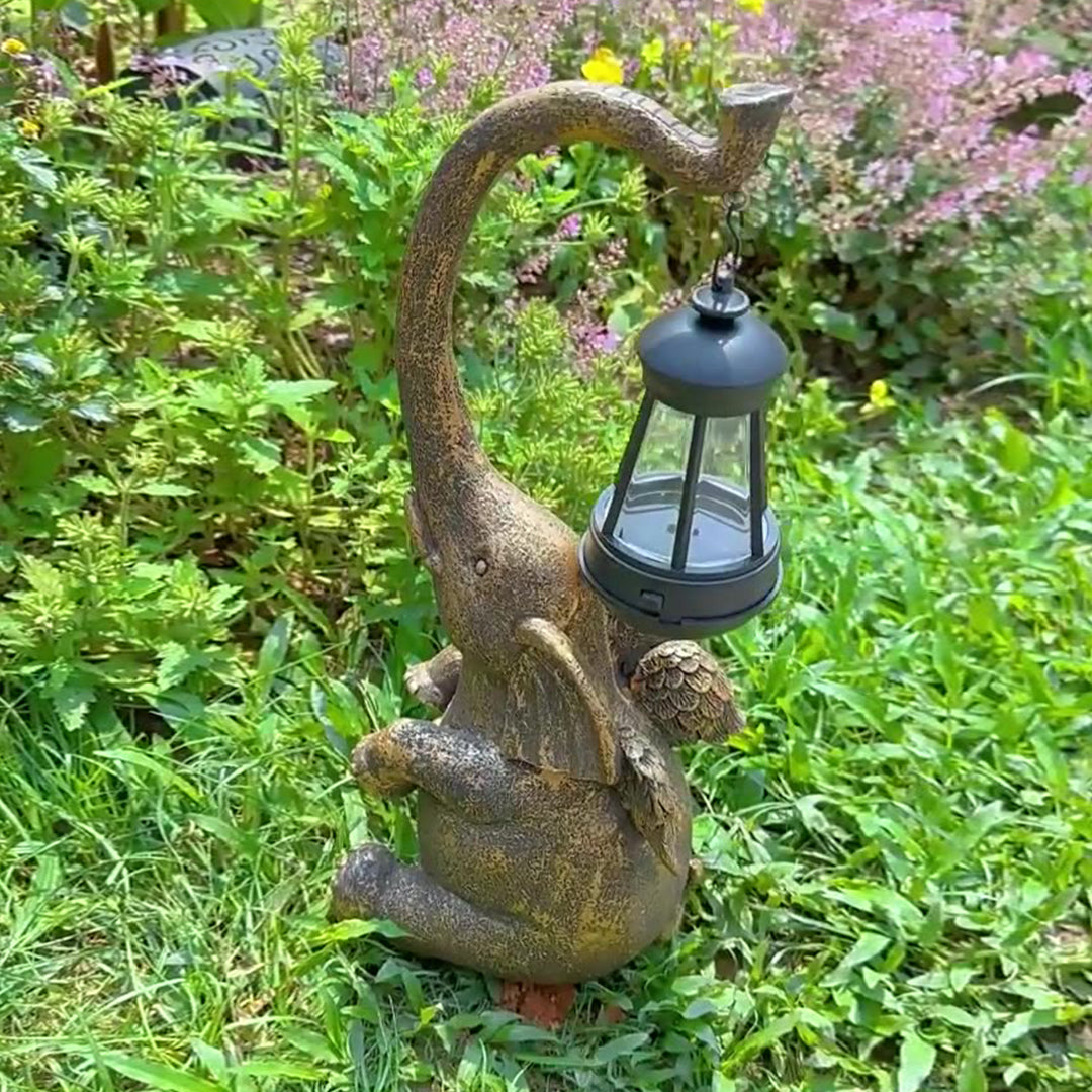 Elephoria | Charming Decorative Outdoor Solar Garden Lanterns 5