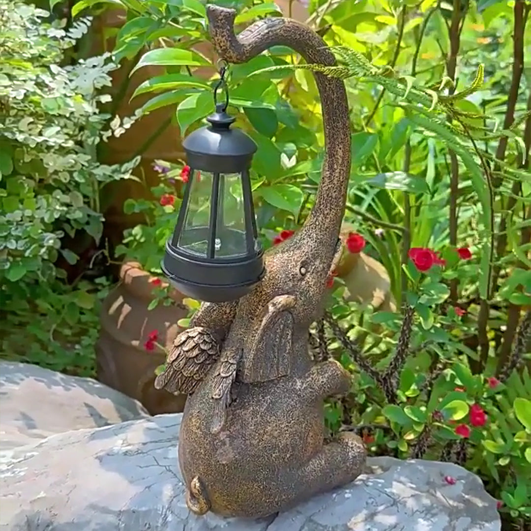 Elephoria | Charming Decorative Outdoor Solar Garden Lanterns 6