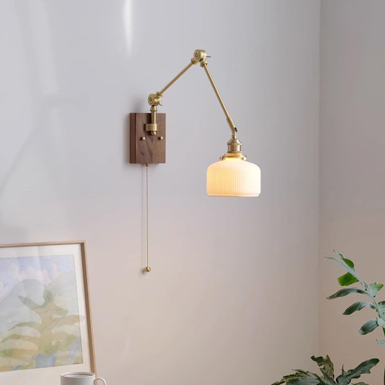 Freyza | Brione Vintage Adjustable Wall Light – Vintage Bedroom Hallway