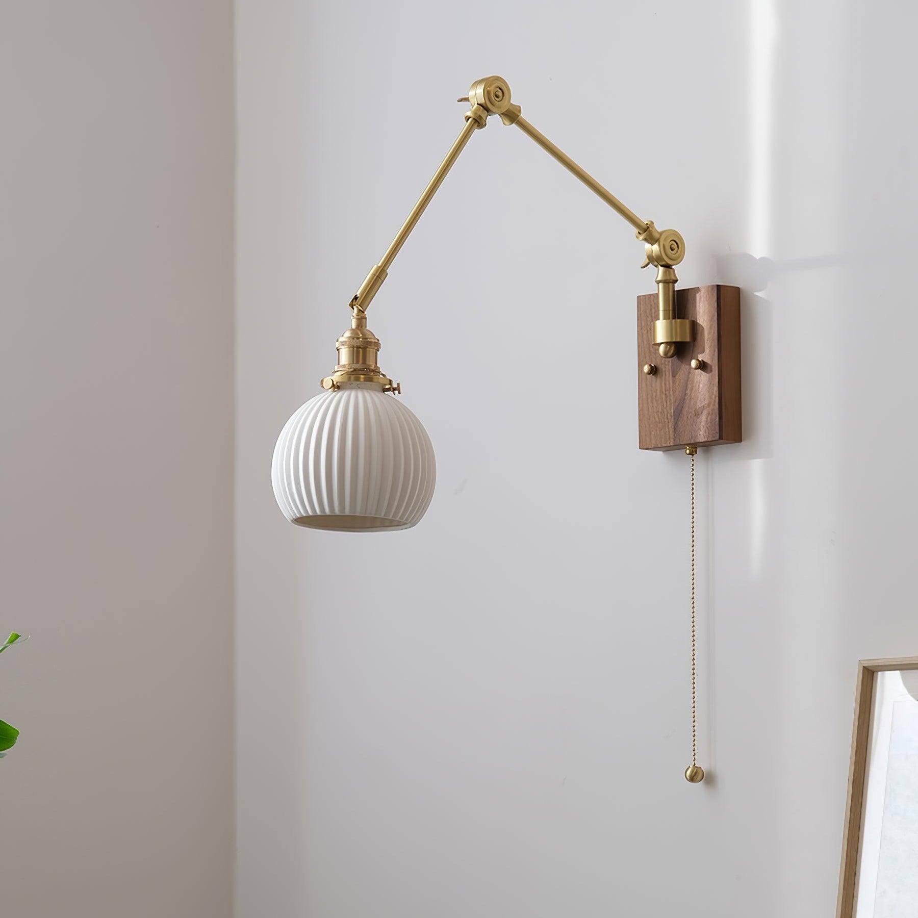 Freyza | Brione Vintage Adjustable Wall Light – Vintage Bedroom Hallway