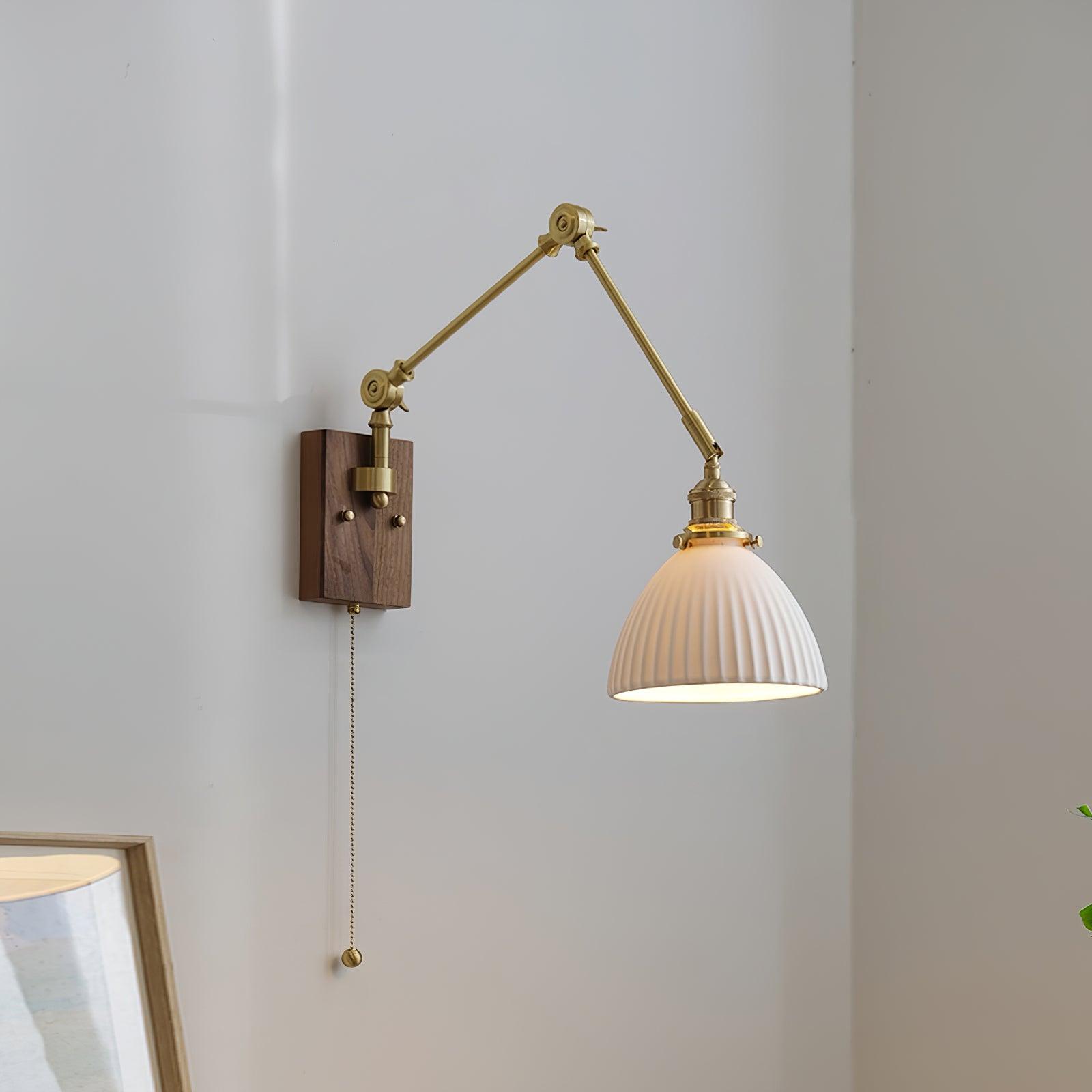 Freyza | Brione Vintage Adjustable Wall Light – Vintage Bedroom Hallway